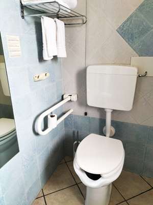 Disabled bathroom KoKo Hotel Milano Marittima